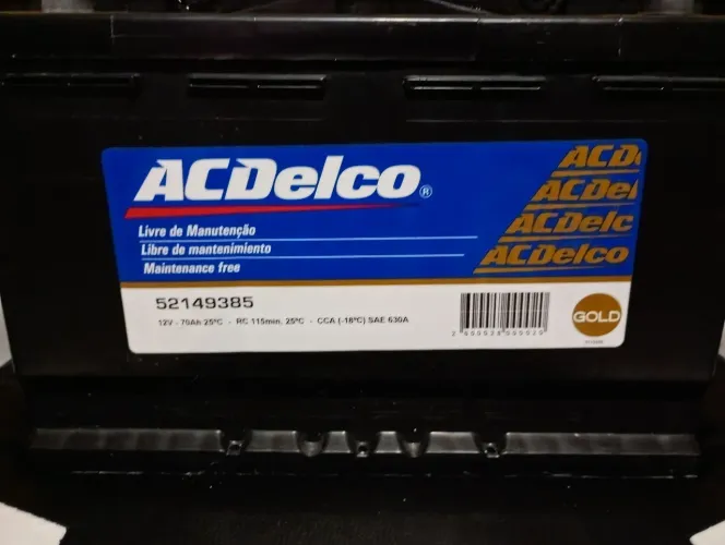 Bateria para carros - AcDelco 70ah Original GM
