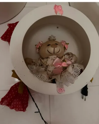 Nichos para decoração de quarto de bebê menina