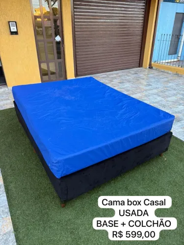 Cama box CASAL USADA TOP - ENTREGAMOS