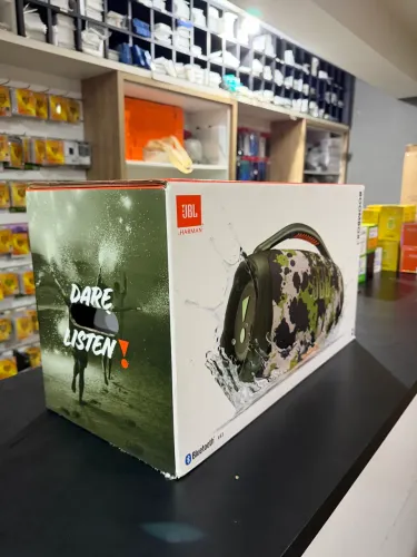 Caixa de Som JBL Boombox 3, Bluetooth, Portátil, Cor Squad Verde