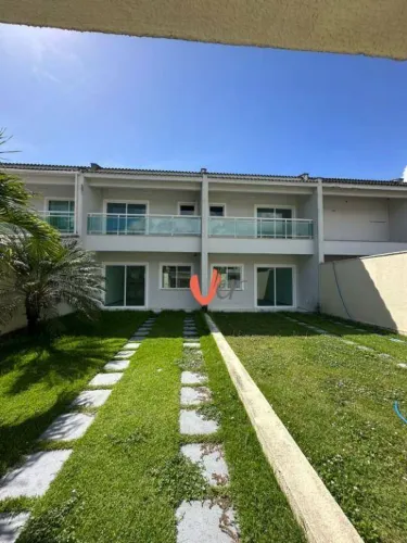 Casa com 3 dormitórios à venda, 97 m² por R$ 390.000,00 - Encantada - Eusébio/CE