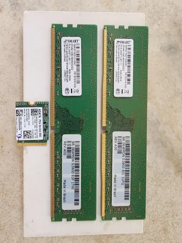 SSD NVME 512GB+16GB DDR4 PC" aceito cartão"