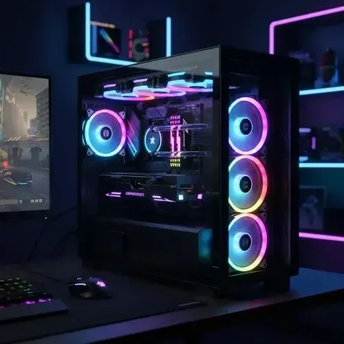 Ventoinhas Argb com controladoras Rise Mode