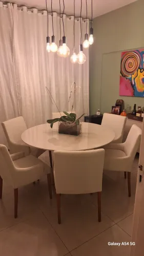 Linda mesa de jantar 6 Lugares
