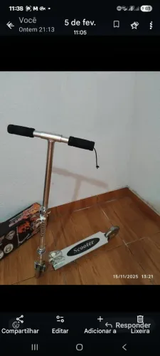 Patinete Scooter em alumínio 