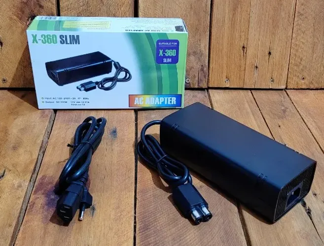 Fonte Xbox 360 Slim 2 Pinos Nova Lacrada com Garantia Entrego Londrina e Regiao Aceito Pix