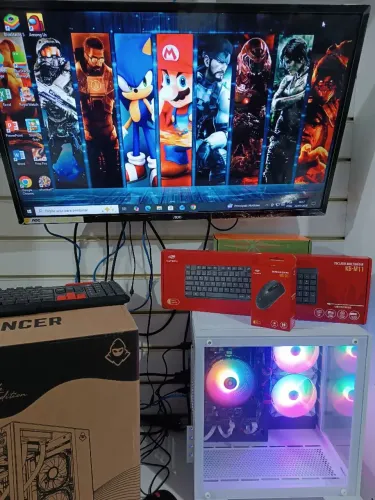 Pc Gamer AQUÁRIUM I7 Novo Lacrado na Caixa 