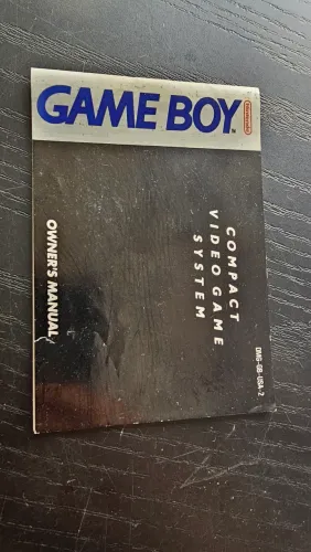 Manual instruções Game boy DMG original