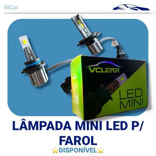 LÂMPADA MINI LED VCLEAR [P/ FAROL AUTOMOTIVO]