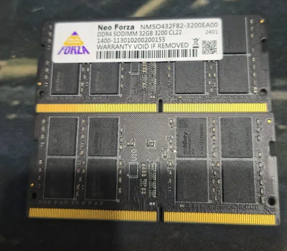 MEMÓRIA NOTEBOOK DDR4 64GB