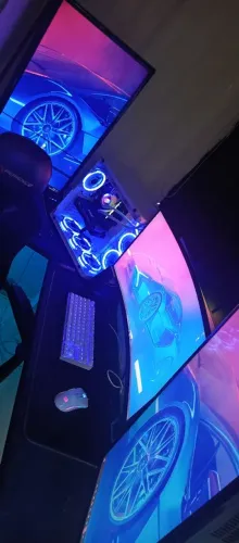 Pc gamer completo branco