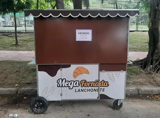 Carrocinha de lanche novíssima 