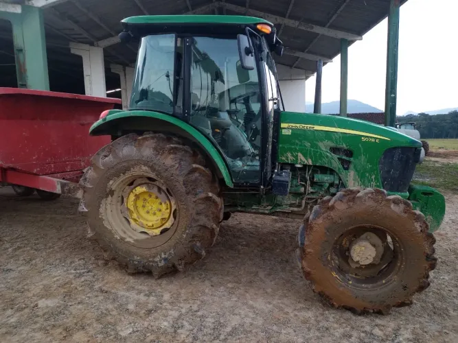 Trator john deere 5078 ano 2016