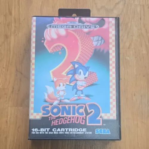 Sonic 2 Original Sega Mega Drive PAL Completo Caixa + Manual