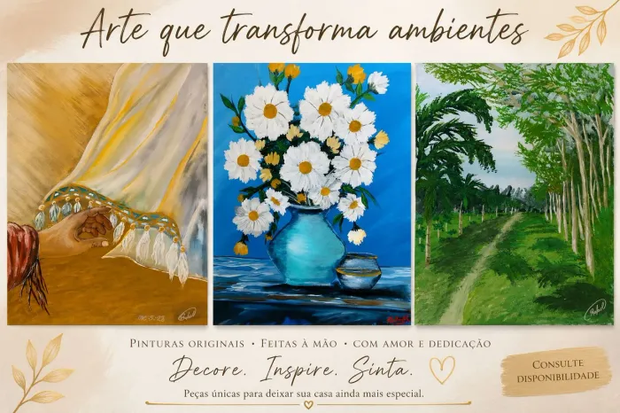 Pintura acrílico em tela 30 X40
