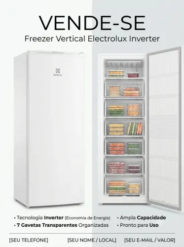 FREEZER VERTICAL ELECTROLUX