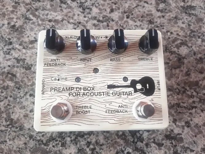 Pedal Preamp para Violão com DirectBox Caline