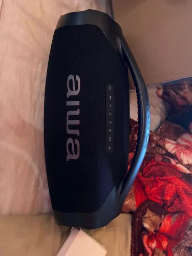 Caixa som bombox Aiwa plus jbl