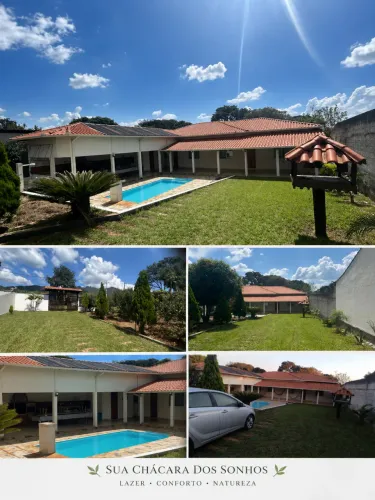 Vendo sítio em igarapé VIVENDA SANTA MONICA COM PISCINA AQUECIDA