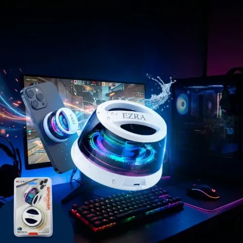 Caixa Caixinha De Som Tws Portátil Bluetooth Celular Gamer com Luz RGB 