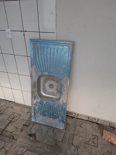 Pia em aço Inox Nova