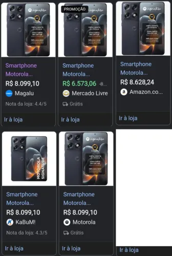 PARCELADO! MOTOROLA SIGNATURE 512GB 12GB RAM LACRADO NOTA FISCAL