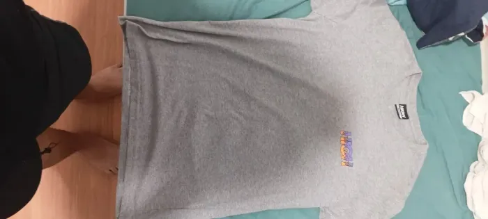 Camisa high cinza Mickey 