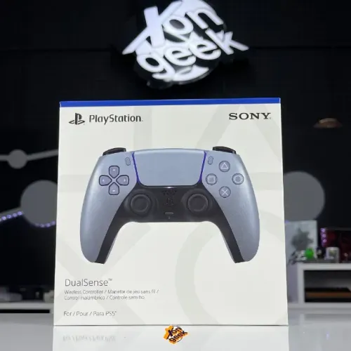 Controle Dualsense PS5 Prata Lacrado - Aceitamos trocas | Original Sony
