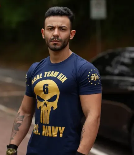 Kit 5 Camisetas Team Six - Military Wear - Tamanho G