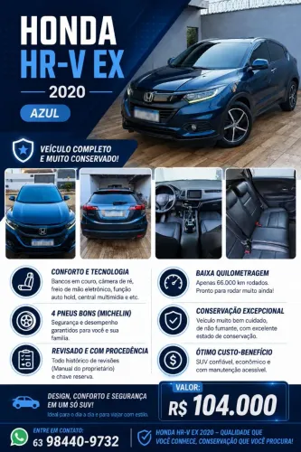 Honda HR-V EX 1.8 Flexone 16V 5P Aut. 2020