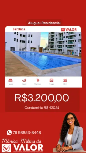 Apartamento para locação no Neo Residence Jardins, JARDINS, Aracaju, SE