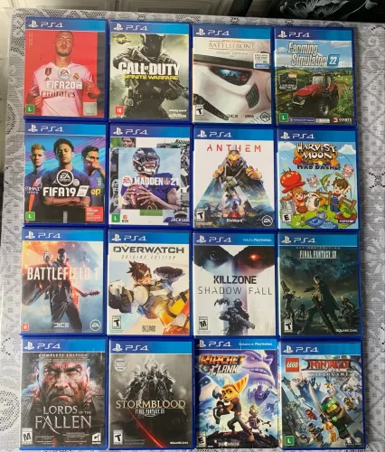Jogos ps4 - 50 reais cada
