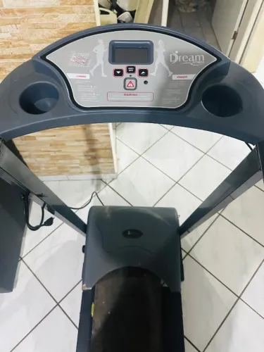 Esteira Dream Fitness 1600DR Funcionando | Lona Desgastada | 