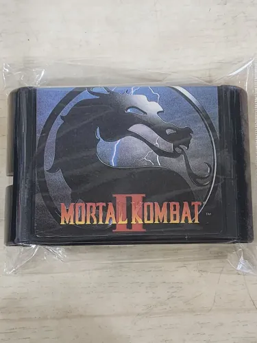 Cartucho paralelo de mega drive Mortal Kombat 2