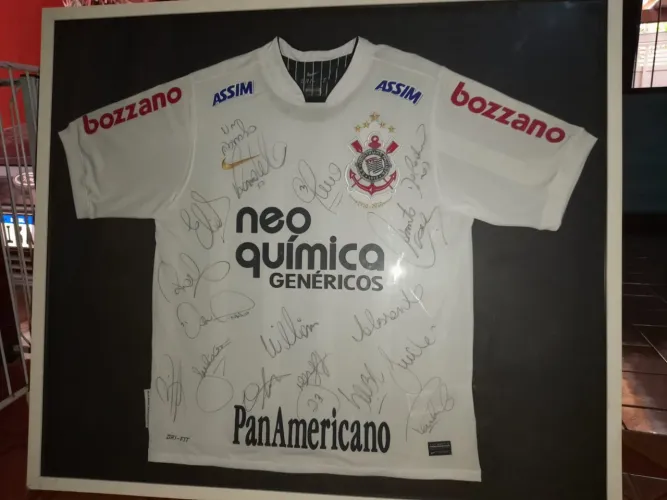 Camisa Corinthians Autografada