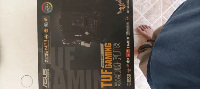 Placa Mãe Asus Tuf Gaming B550m plus