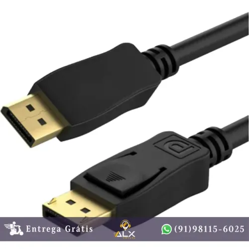 Cabo Displayport 1.4v 2m Emborrachado Storm *ENTREGA GRÁTIS*