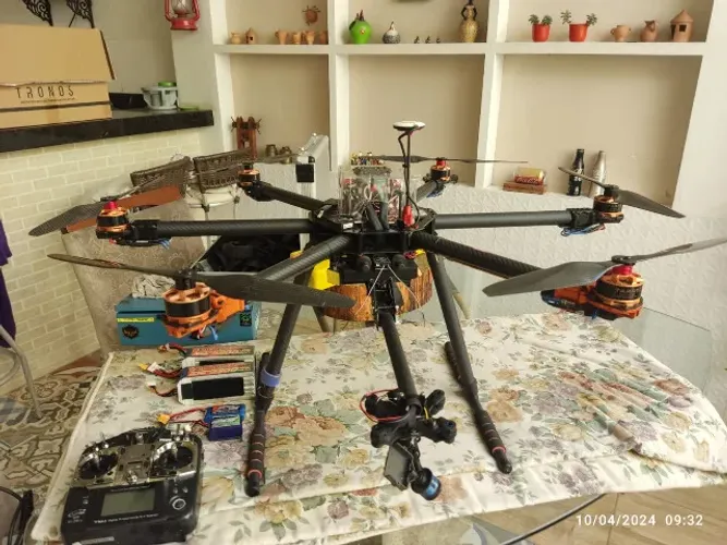 Drone hexacóptero tarot 800 VENDO OU TROCO