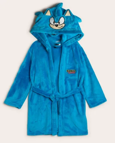 Roupão de banho infantil Sonic