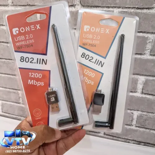 Adaptador WI-FI USB Para Computador e Notebook + Entrega Inclusa 