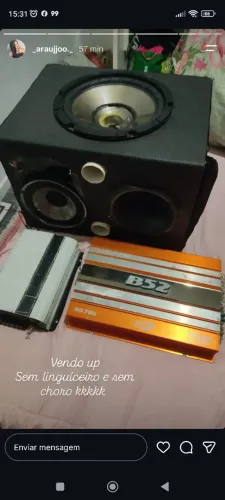 Vendo som e módulo