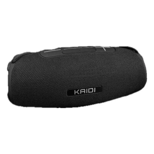Caixa de som portátil Kaidi. 