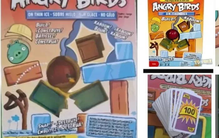 Angry Birds jogo de tabuleiro uma reliquia ultimo do estoque