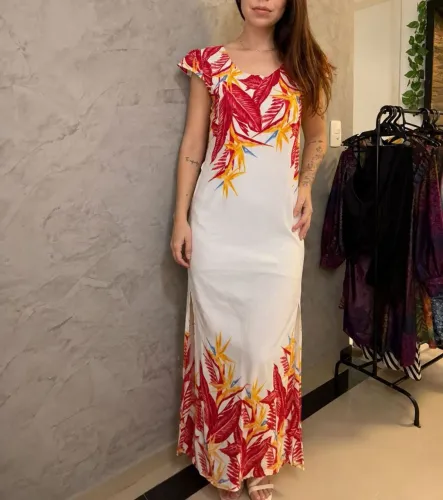 Vestido longo festa tamanho G usado