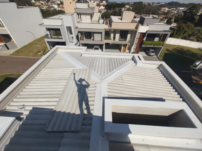 Calhas, rufos e condutores, manutenção e instalação profissional