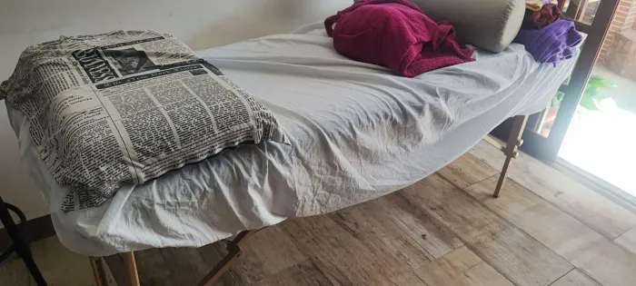Maca para estética, massagem