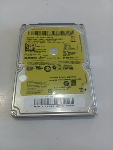 HD 1 TERA SAUDÁVEL FUNCIONANDO NORMALMENTE R$129.90