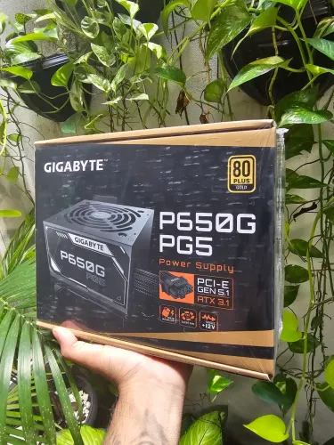 Fonte Gigabyte 650W 80 Plus Gold (Lacrada)