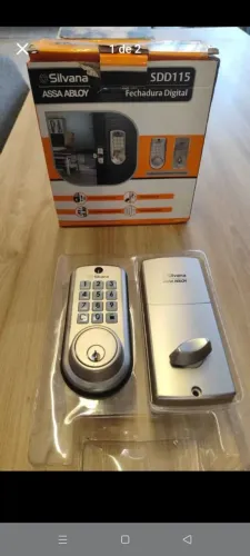 Vendo fechadura digital da marca Silvana