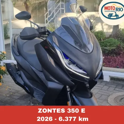 Zontes 350 E - Baixo Km garantia de fábrica